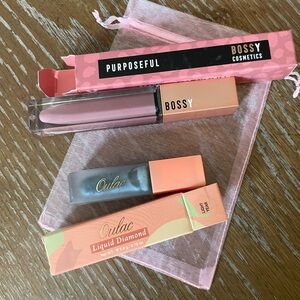 Bossy Purposeful lip color & Oulac eyeshadow bundle